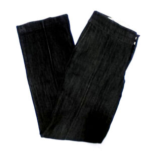 Chico's Platinum Regular Black Denim Pant. Size 0